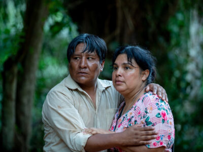 Freddy Chipana y Emmy Chávez Ríos. / Foto. Producción Mano Propia